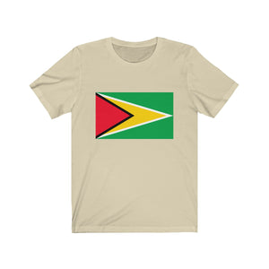 Guyana Flag - Unisex Jersey Short Sleeve Tee - T-Shirt - Cocoalime Apparel 