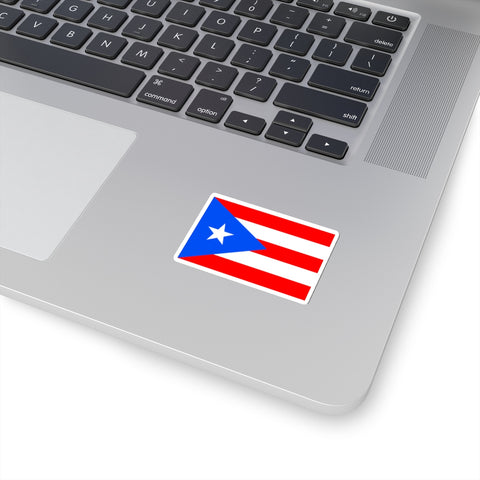 Puerto Rico Flag - Kiss-Cut Stickers - Paper products - Cocoalime Apparel 