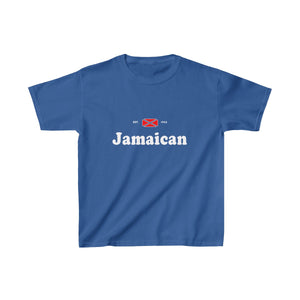 Jamaican - Kids Heavy Cotton™ Tee - CocoaLime