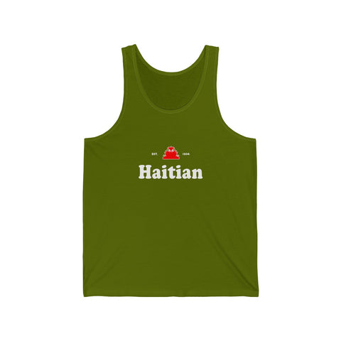 Haitian - Unisex Jersey Tank - Tank Top - Cocoalime Apparel 