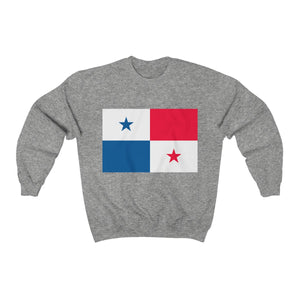 Panama Flag - Unisex Heavy Blend™ Crewneck Sweatshirt - Sweatshirt - Cocoalime Apparel 
