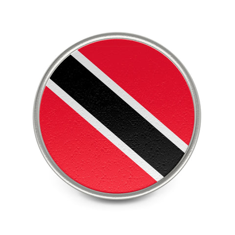 Trinidad & Tobago Metal Pin - Accessories - Cocoalime Apparel 