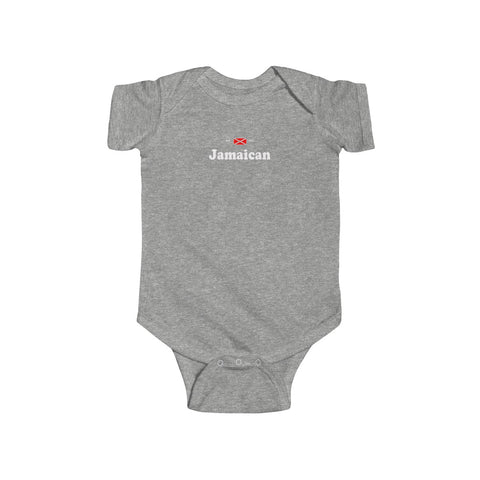 Jamaican - Infant Fine Jersey Bodysuit - CocoaLime