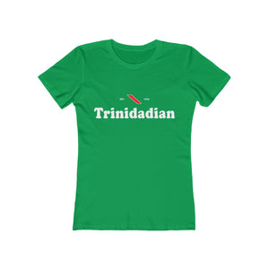 Trinidadian - Women's Slim Fit Tee - T-Shirt - Cocoalime Apparel 