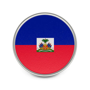 Haiti Metal Pin - Accessories - Cocoalime Apparel 