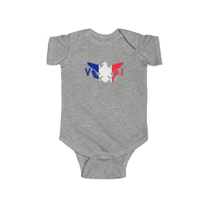 Frenchtown Rock - Infant Fine Jersey Bodysuit - Kids clothes - Cocoalime Apparel 