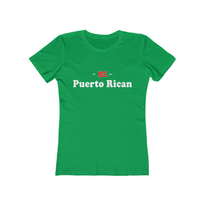 Puerto Rican - Women's Slim Fit Tee - T-Shirt - Cocoalime Apparel 