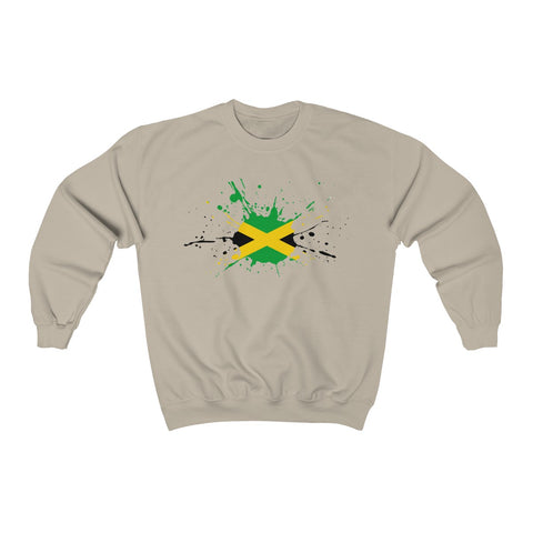 Jamaican Paint - Unisex Heavy Blend™ Crewneck Sweatshirt - CocoaLime