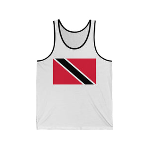 Trinidad & Tobago Flag - Unisex Jersey Tank - Tank Top - Cocoalime Apparel 