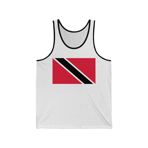 Trinidad & Tobago Flag - Unisex Jersey Tank - Tank Top - Cocoalime Apparel 