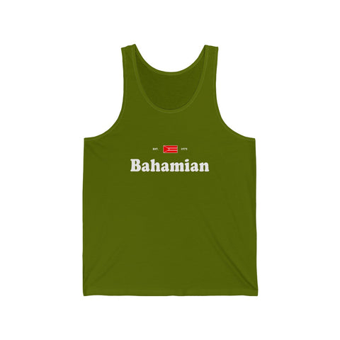 Bahamian - Unisex Jersey Tank - Tank Top - Cocoalime Apparel 