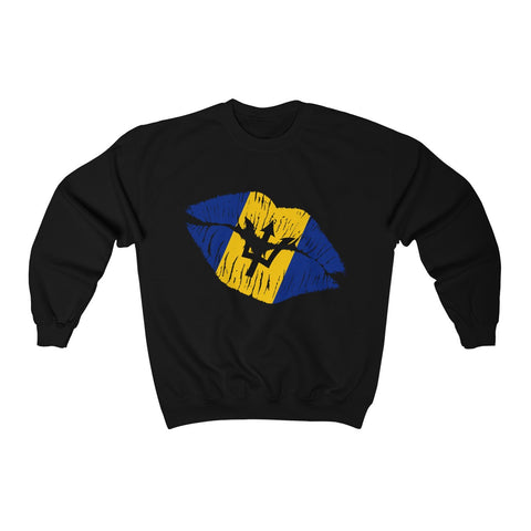 Barbados Lip Service - Unisex Heavy Blend™ Crewneck Sweatshirt - Sweatshirt - Cocoalime Apparel 