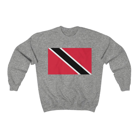Trinidad & Tobago Flag - Unisex Heavy Blend™ Crewneck Sweatshirt - Sweatshirt - Cocoalime Apparel 