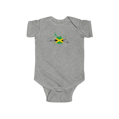 Jamaican Paint - Infant Fine Jersey Bodysuit - CocoaLime
