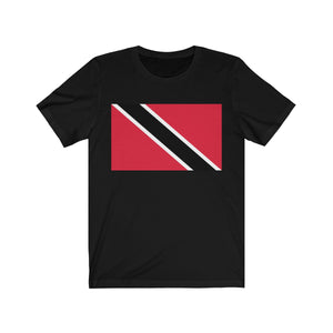 Trinidad & Tobago Flag - Unisex Jersey Short Sleeve Tee - T-Shirt - Cocoalime Apparel 