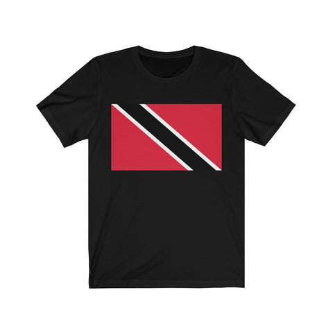 Trinidad & Tobago Flag - Unisex Jersey Short Sleeve Tee - T-Shirt - Cocoalime Apparel 