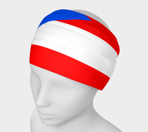 Puerto Rico Flag Multi-Use Headband - Headband - Cocoalime Apparel 