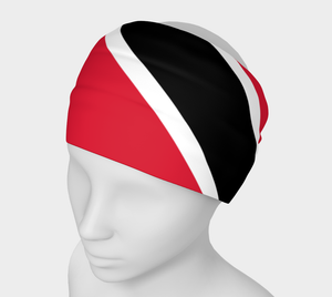 Trinidad & Tobago Flag Multi-Use Headband - Headband - Cocoalime Apparel 