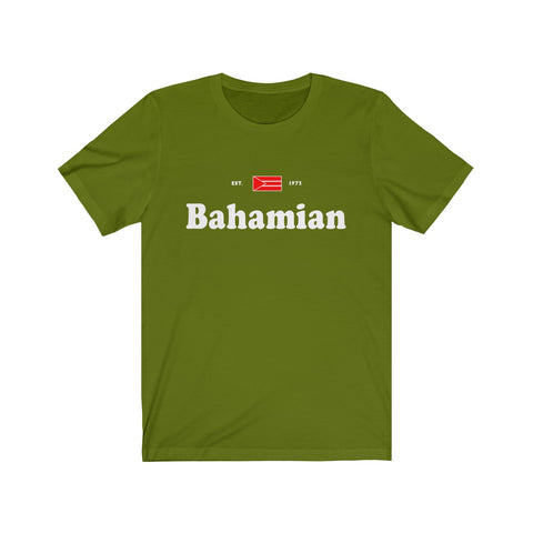 Bahamian - Unisex Jersey Short Sleeve Tee - T-Shirt - Cocoalime Apparel 