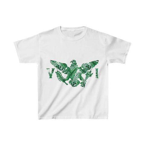 VI Palm Leaves  - Kids Heavy Cotton™ Tee - CocoaLime