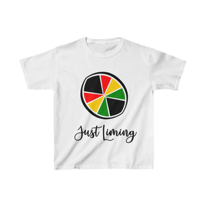 Just Liming - Kids Heavy Cotton™ Tee - CocoaLime