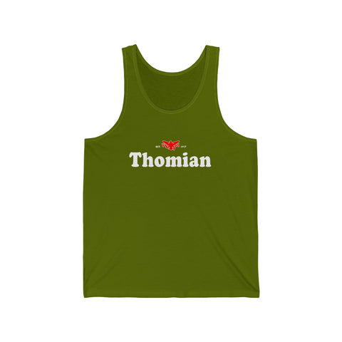 Thomian - Unisex Jersey Tank - CocoaLime