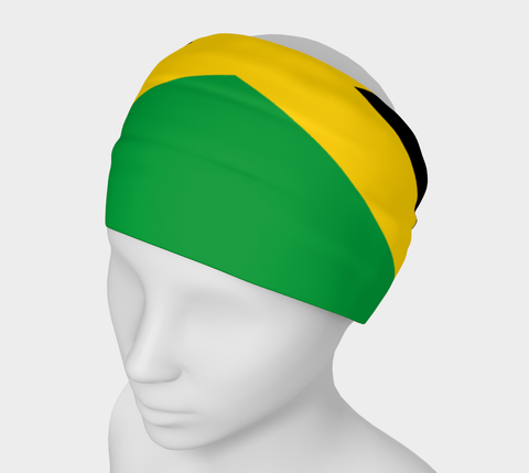 Jamaica Flag Multi-Use Headband - Headband - Cocoalime Apparel 