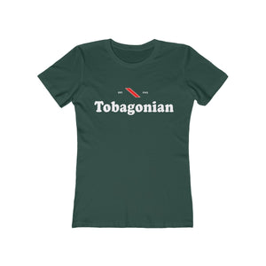 Tobagonian - Women's Slim Fit Tee - T-Shirt - Cocoalime Apparel 