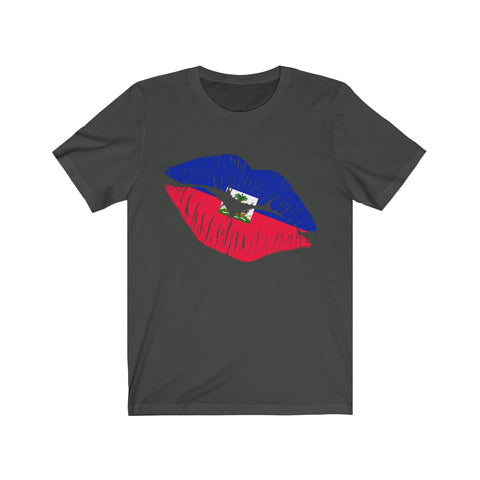 Haiti Lip Service - Unisex Jersey Short Sleeve Tee - T-Shirt - Cocoalime Apparel 