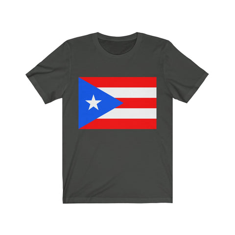 Puerto Rico Flag - Unisex Jersey Short Sleeve Tee - T-Shirt - Cocoalime Apparel 
