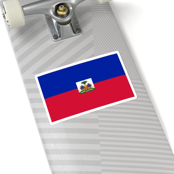 Haiti Flag - Kiss-Cut Stickers - Paper products - Cocoalime Apparel 