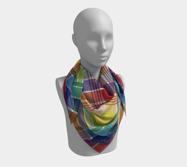 Official VI Madras Square Scarf