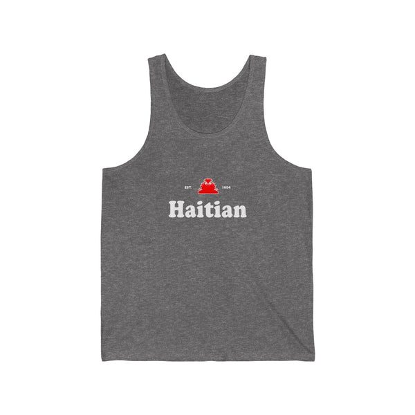 Haitian - Unisex Jersey Tank - Tank Top - Cocoalime Apparel 