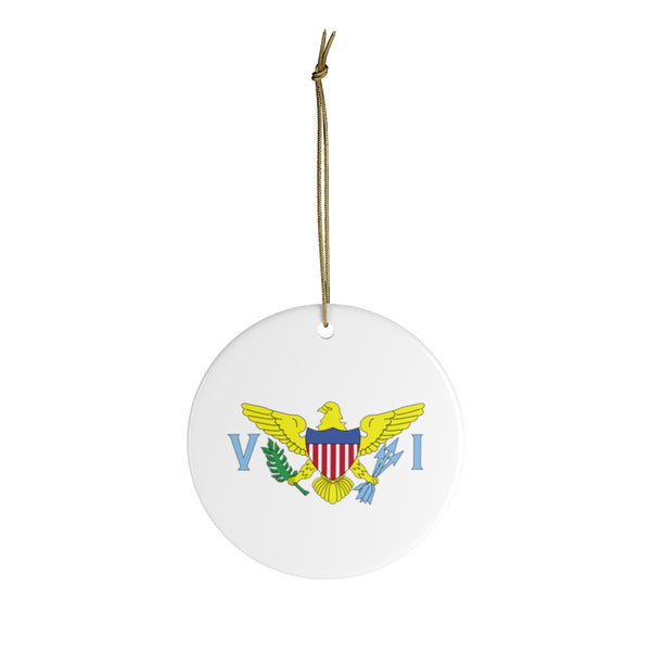 USVI Ceramic Ornaments - CocoaLime