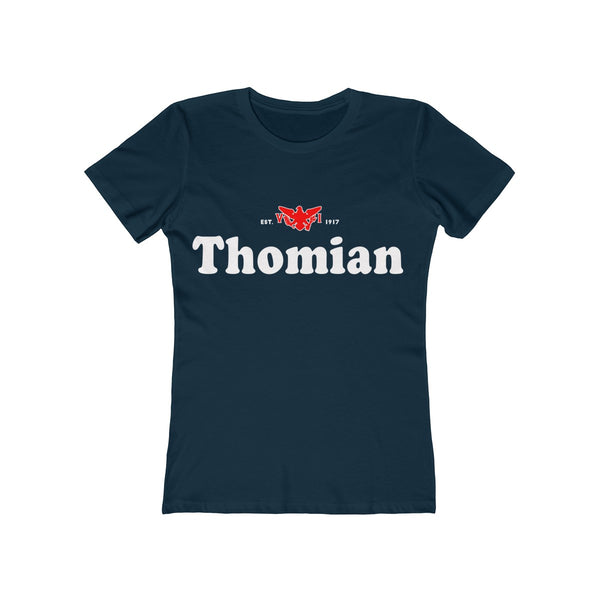 Thomian - Women's Slim Fit Tee - CocoaLime