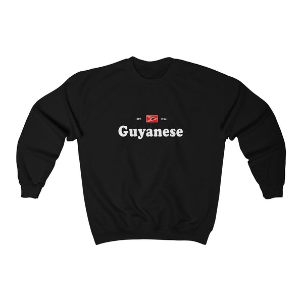 Guyanese - Unisex Heavy Blend™ Crewneck Sweatshirt - Sweatshirt - Cocoalime Apparel 