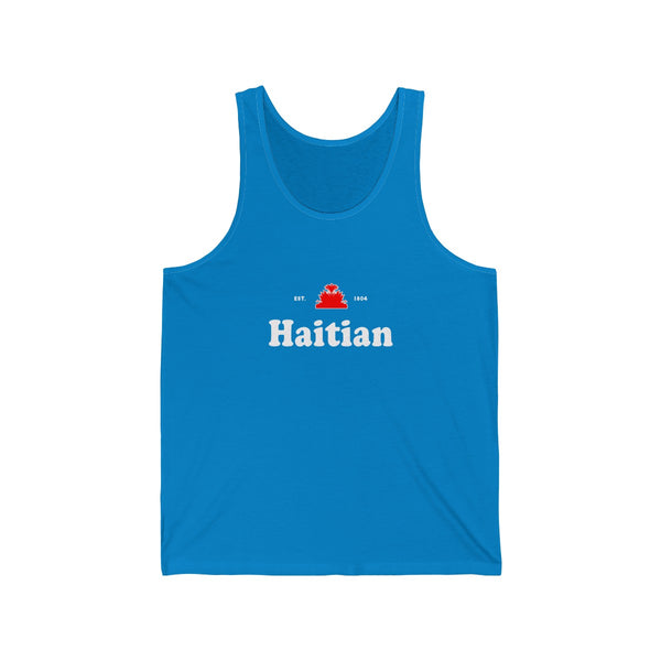 Haitian - Unisex Jersey Tank - Tank Top - Cocoalime Apparel 