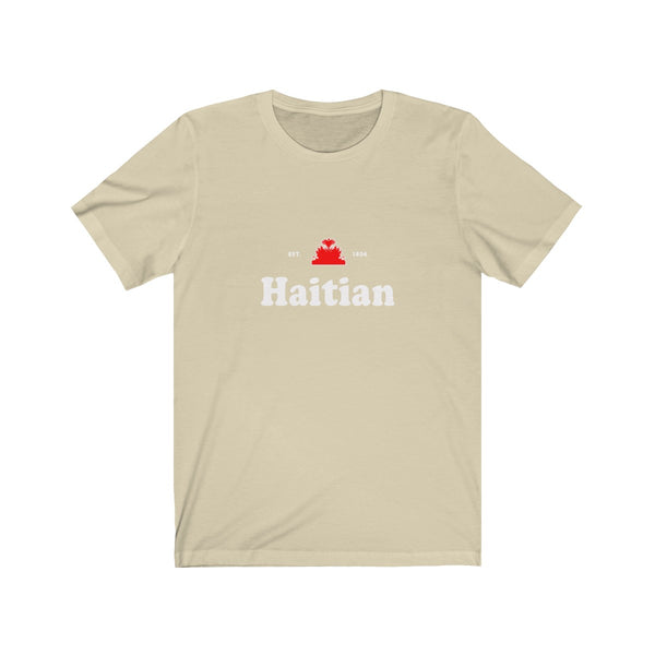 Haitian - Unisex Jersey Short Sleeve Tee - T-Shirt - Cocoalime Apparel 