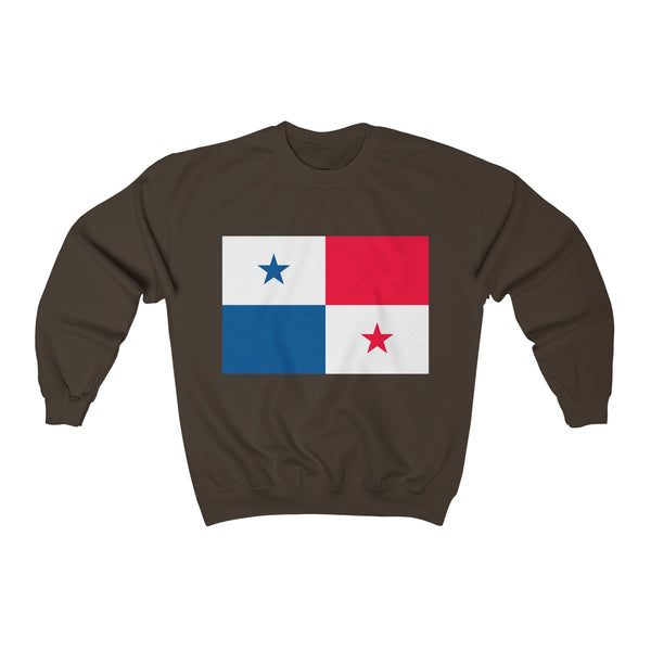 Panama Flag - Unisex Heavy Blend™ Crewneck Sweatshirt - Sweatshirt - Cocoalime Apparel 