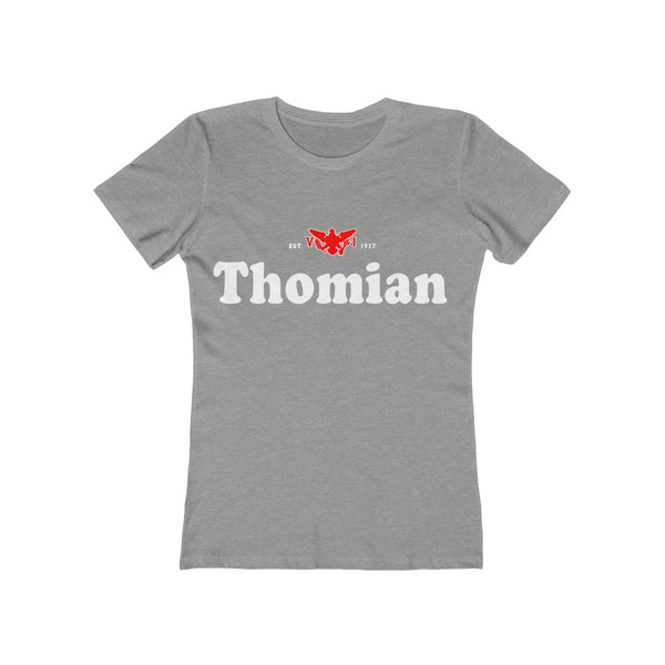 Thomian - Women's Slim Fit Tee - CocoaLime