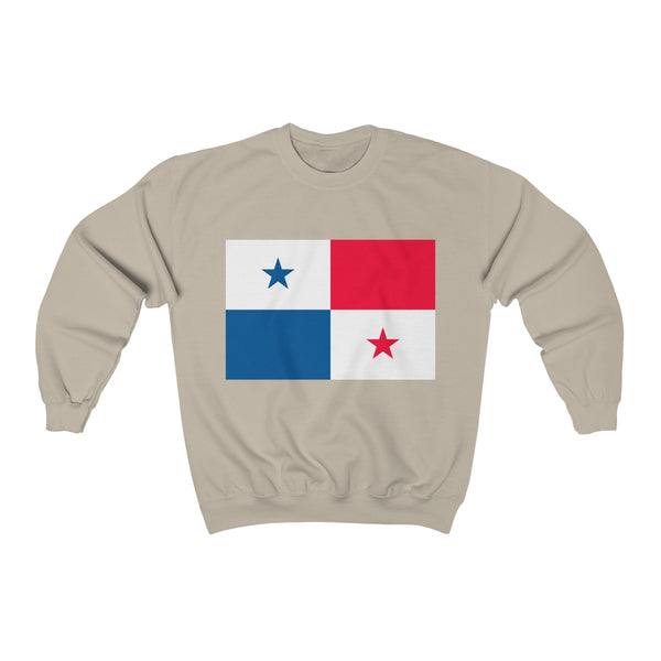 Panama Flag - Unisex Heavy Blend™ Crewneck Sweatshirt - Sweatshirt - Cocoalime Apparel 