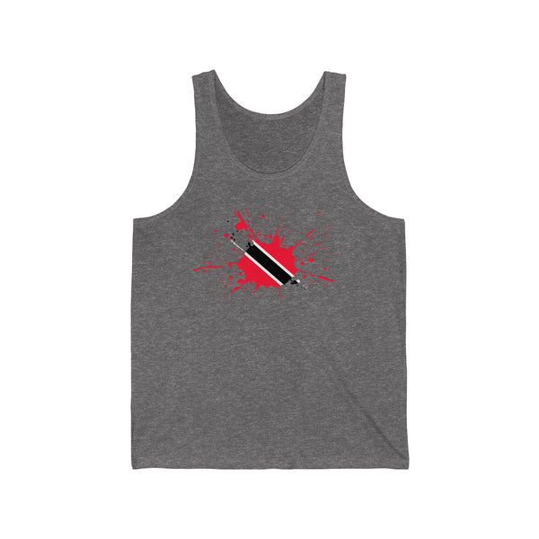 Trinidad & Tobago Paint - Unisex Jersey Tank - CocoaLime