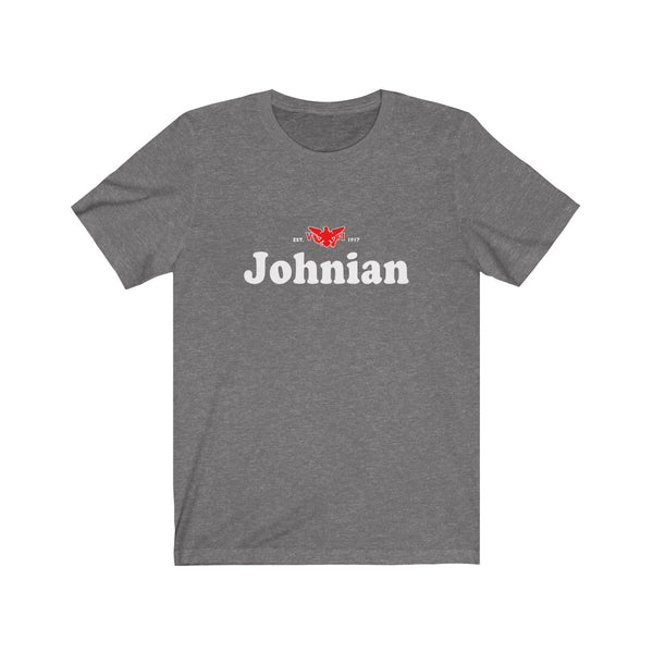 Johnian - Unisex Jersey Short Sleeve Tee - CocoaLime