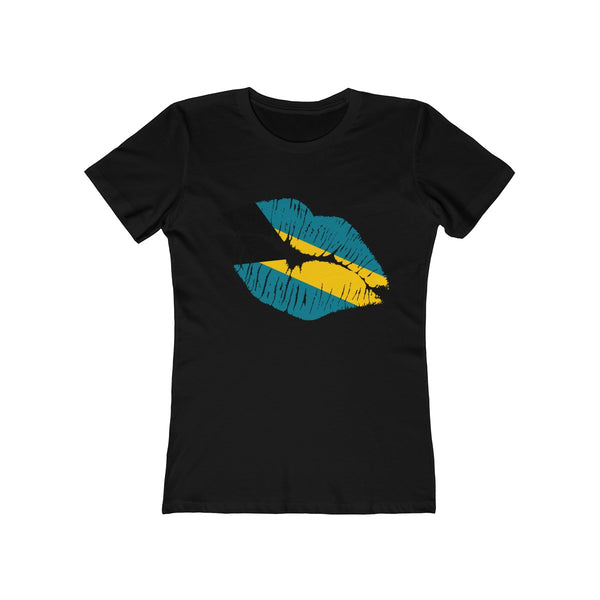 Bahamas Lip Service - Women's Slim Fit Tee - T-Shirt - Cocoalime Apparel 