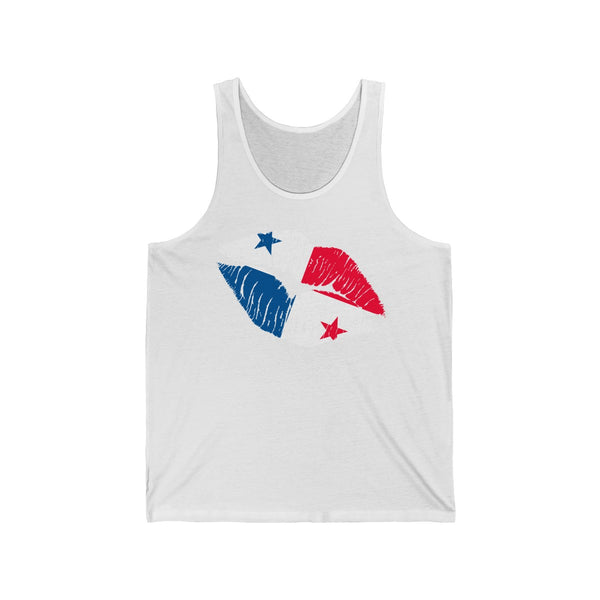 Panama Lip Service - Unisex Jersey Tank - CocoaLime