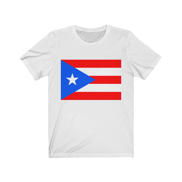 Puerto Rico Flag - Unisex Jersey Short Sleeve Tee - T-Shirt - Cocoalime Apparel 