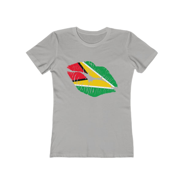 Guyana Lip Service - Women's Slim Fit Tee - T-Shirt - Cocoalime Apparel 