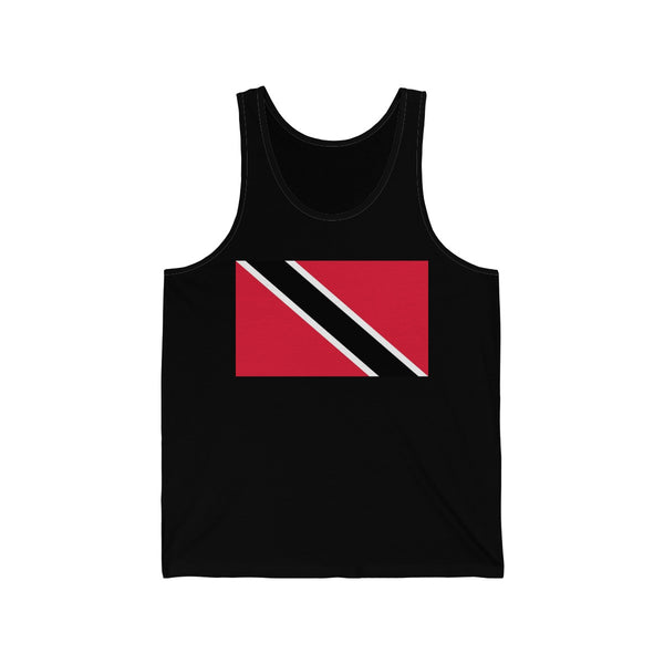 Trinidad & Tobago Flag - Unisex Jersey Tank - Tank Top - Cocoalime Apparel 