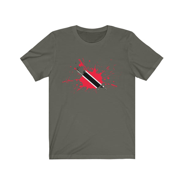 Trinidad & Tobago Paint - Unisex Jersey Short Sleeve Tee - CocoaLime