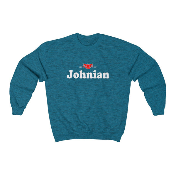 Johnian - Unisex Heavy Blend™ Crewneck Sweatshirt - CocoaLime